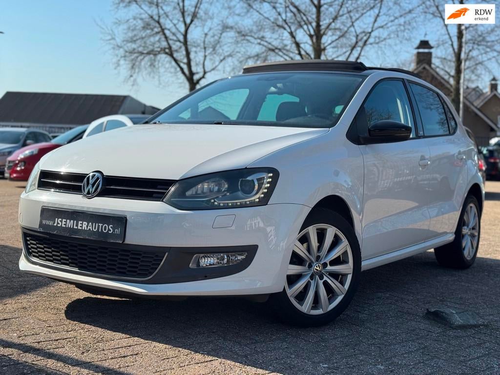 Volkswagen Polo 1.2 TSI Highline PANORAMA DAK LED CRUISE MF, Auto's, Volkswagen, Voorwielaandrijving, Gebruikt, 4 cilinders, Wit