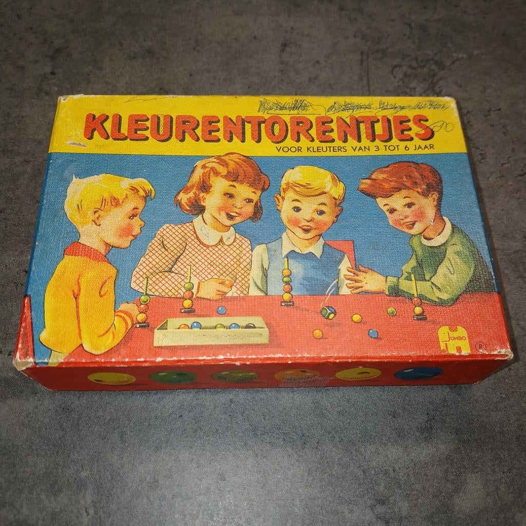 Vintage Jumbo Kleurentorentjes, Ophalen of Verzenden, Gebruikt, Taal en Lezen