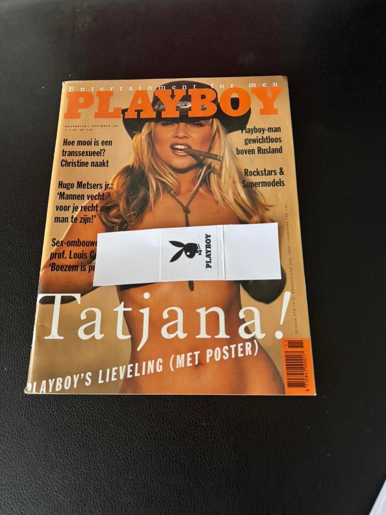 playboy met tatjana 20 euro per stuk, Verzamelen, Ophalen of Verzenden, 1980 tot heden, Tijdschrift