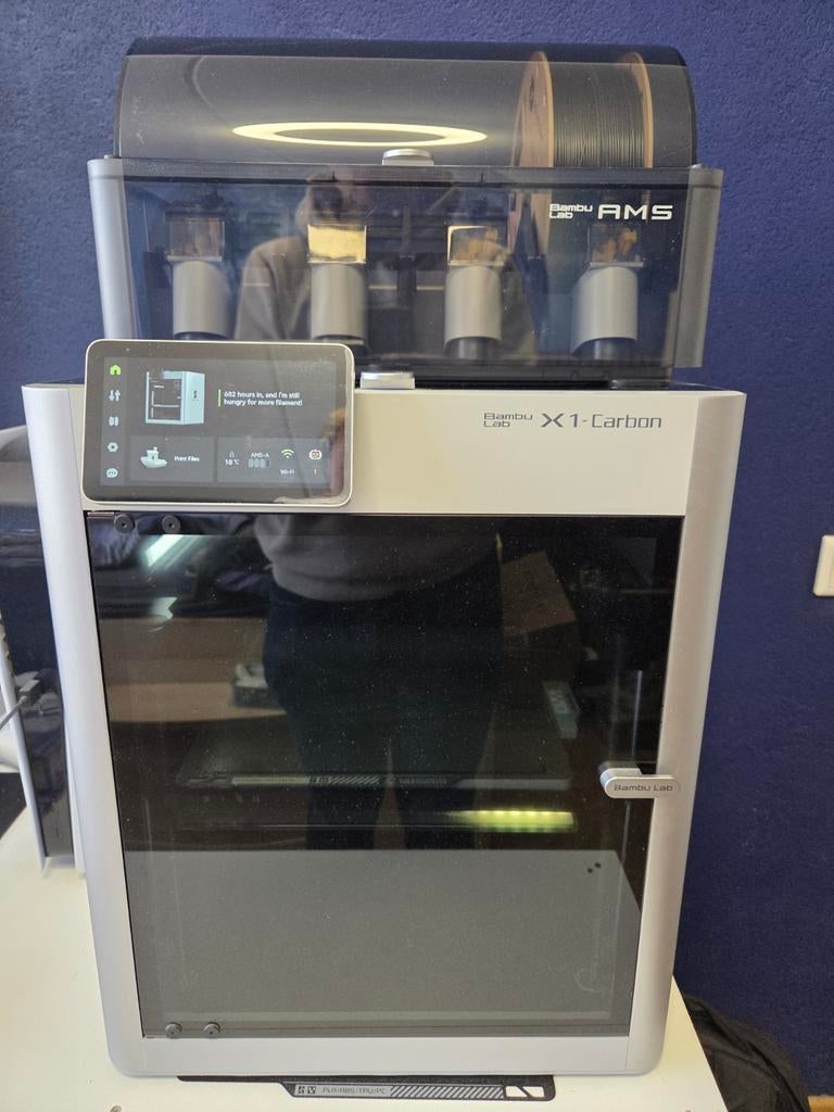 Bambulab x1carbon, Computers en Software, 3D Printers, Gebruikt, Ingebouwde Wi-Fi, Bambulab, Ophalen of Verzenden