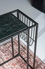 Fabrieksverkoop marmer bijzettafels salon tafels lage prijs, Overige materialen, Minder dan 55 cm, Nieuw, Ophalen