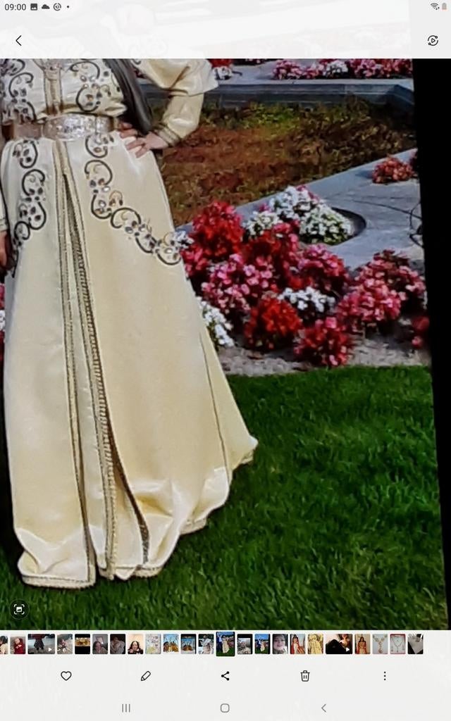 Mooie marokkaans jurk kaftan maat 42 44, Ophalen of Verzenden, Zo goed als nieuw, Maat 42/44 (L), Overige typen