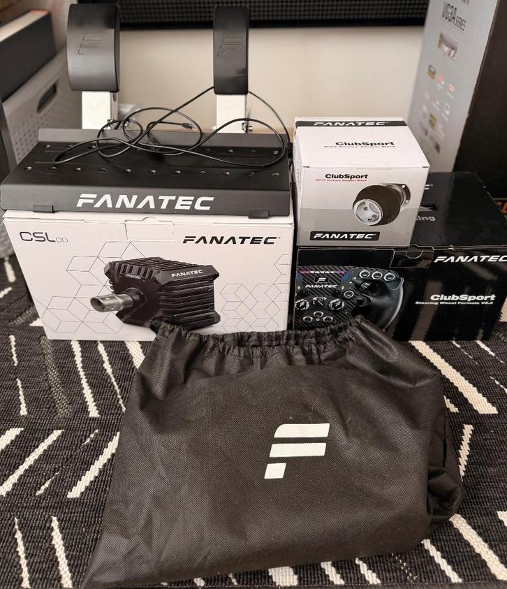 Fanatec simrace-spullen, Computers en Software, Overige Computers en Software, Gebruikt, Ophalen