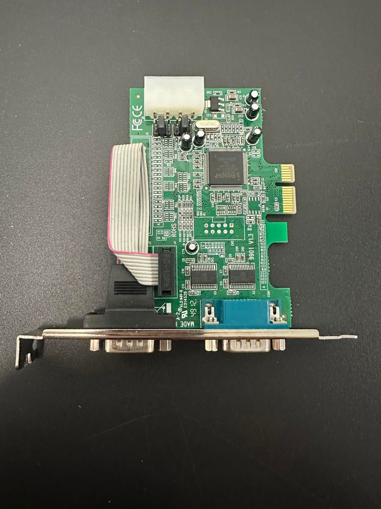 StarTech PEX2S553 PCI Express Seriële Kaart, Gebruikt, Overige soorten, Ophalen of Verzenden, Overige chipsets