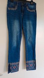 Desigual broek maat 28, Blauw, Ophalen of Verzenden, Zo goed als nieuw, W28 - W29 (confectie 36)