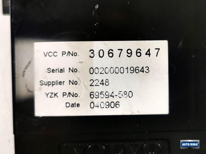 Display Interieur van een Volvo V50, Gebruikt, -, -, Ophalen of Verzenden