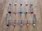Twee kleurrijke deurhangers / kapstokken, Huis en Inrichting, Woonaccessoires | Kapstokken, Ophalen, Gebruikt, Overige typen, Minder dan 100 cm