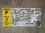 Origineel ticket Champions League-finale 1995, Ajax-AC Milan, Tickets en Kaartjes, Losse kaart, Eén persoon, Europa of Champions League