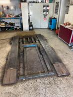 Auto schuurbrug/ poetsbrug, Ophalen, Gebruikt