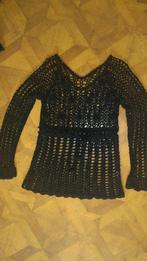 Only Gehaakte trui maat S zwart, Maat 38/40 (M), Only, Zwart, Ophalen of Verzenden
