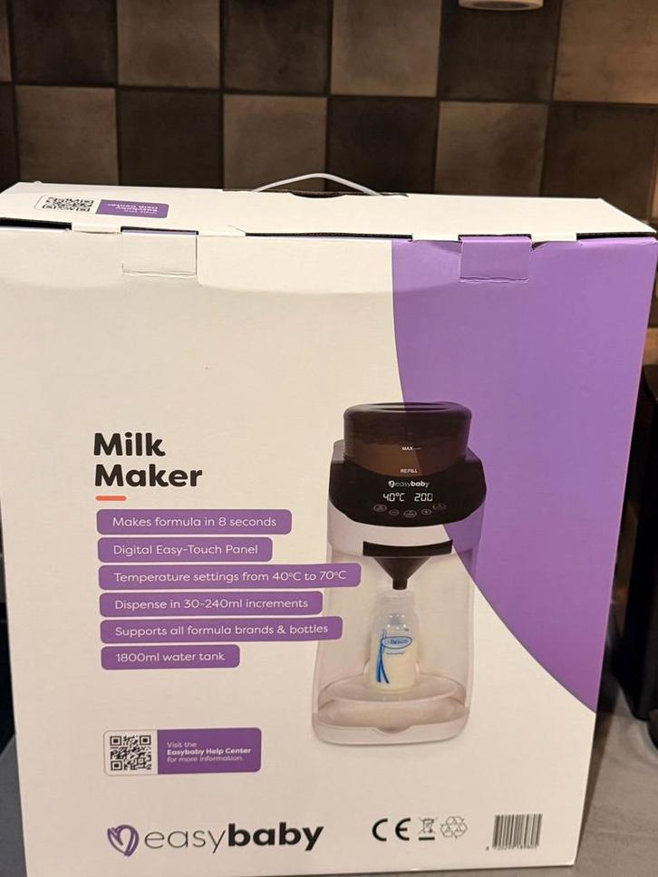 Nieuwe Milk maker easy baby, Kinderen en Baby's, Babyvoeding en Toebehoren, Nieuw, Flessen- of potjesverwarmer, Ophalen of Verzenden