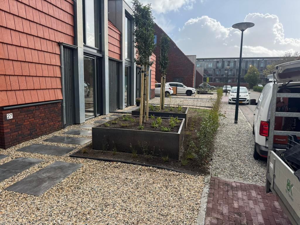🌿Cortenstalen bloembakken voor een sfeervolle tuin op maat, Ophalen, Zo goed als nieuw, Tuin, 60 cm of meer