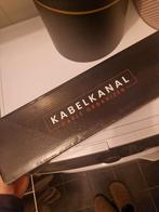 Kabelgoot bureau organizer set - Zwart, Computers en Software, Pc- en Netwerkkabels, Ophalen of Verzenden, Nieuw