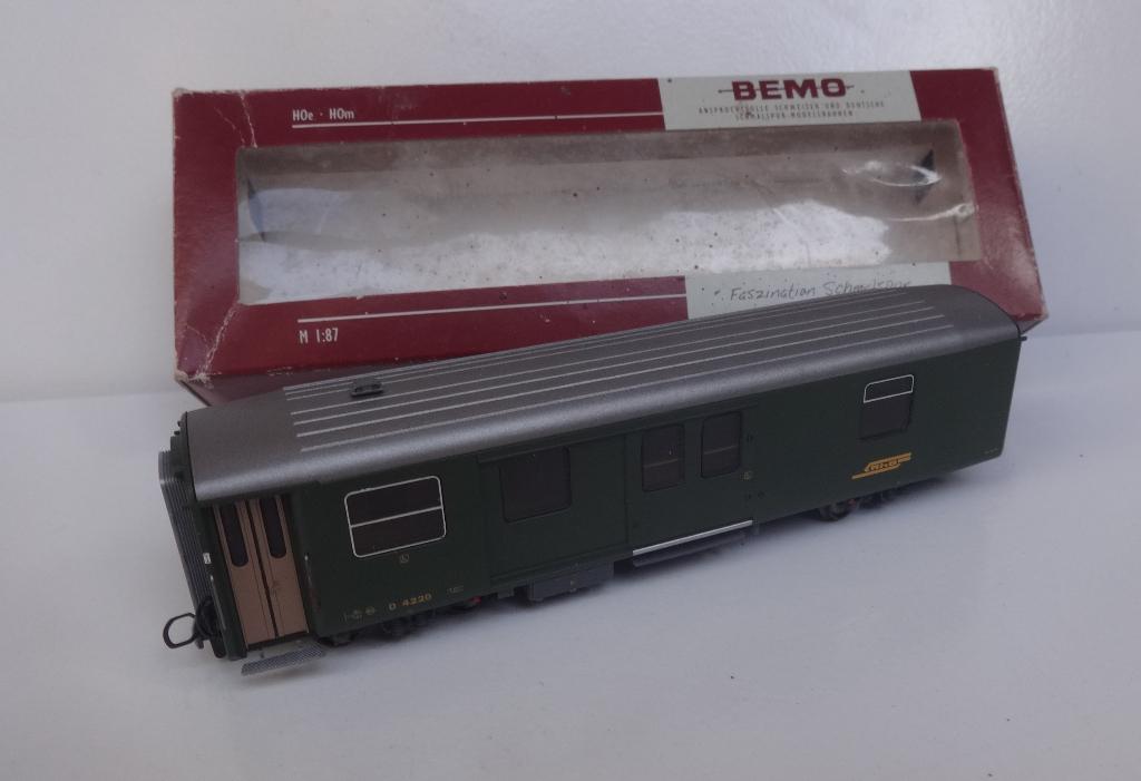 Bemo RhB, Hobby en Vrije tijd, Overige merken, Gelijkstroom, Wagon, Ophalen of Verzenden