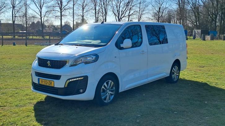 Peugeot Expert 231L Gbdc 2.0 Bluehdi 120pk 6p. Dc STT Verh., Auto's, Bestelauto's, Particulier, Achteruitrijcamera, Airbags, Airconditioning