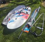 Surfset Gecko Fanatic 156 liter met Duotone Zeil 6,2 m2, Watersport en Boten, Windsurfen, Ophalen, 5 tot 7 m², Met draagtas, Minder dan 250 cm