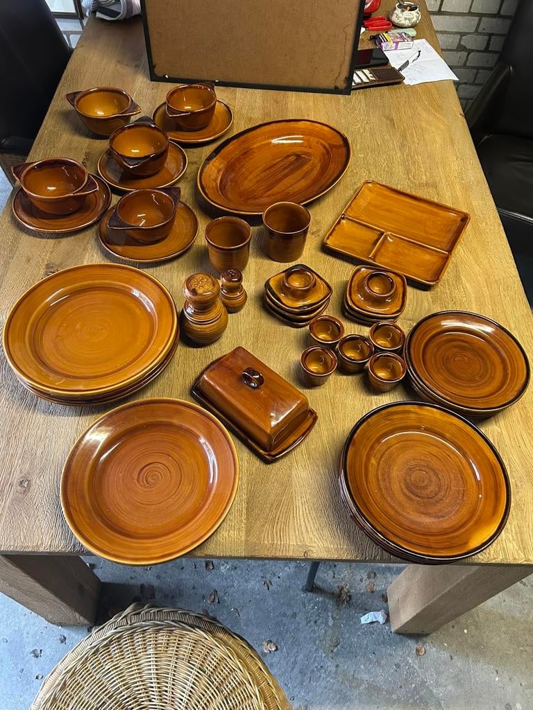 Saint Clement France zeer uitgebreide set vintage/brocante, Antiek en Kunst, Ophalen of Verzenden