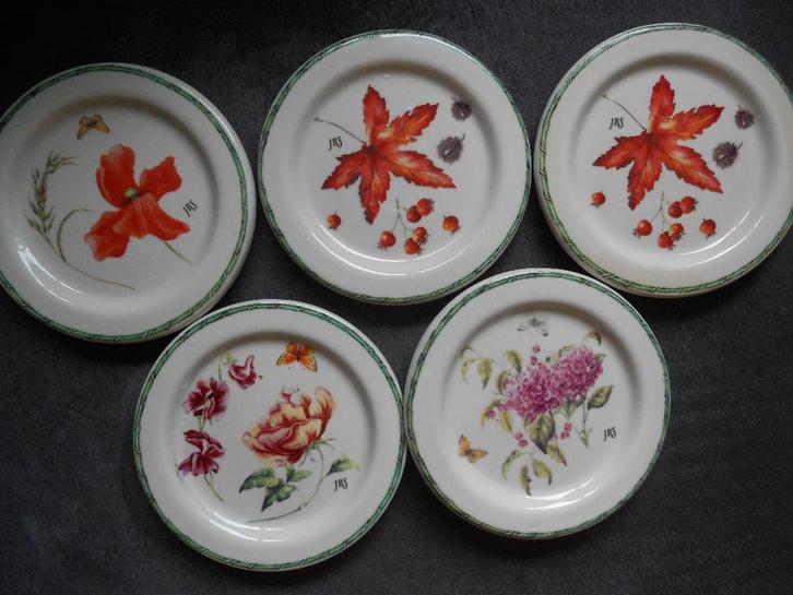 5 kleine JBS schoteltjes Janneke Brinkman Salentijn, Huis en Inrichting, Keuken | Servies, Gebruikt, Overige typen, Overige stijlen