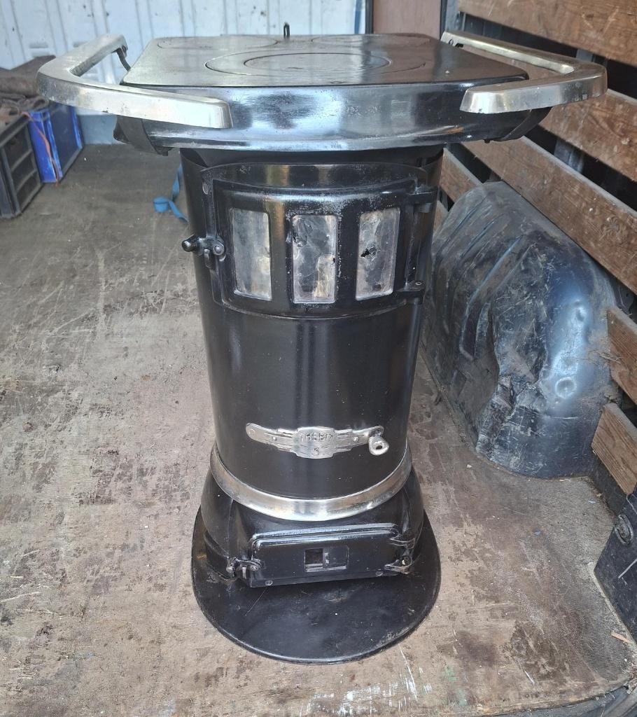 Driegaats Houtkachel, Ophalen, Gebruikt, Houtkachel, Ameide