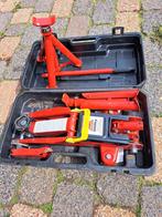 Garagekrik 2000kg met 2 assteunen, Ophalen of Verzenden