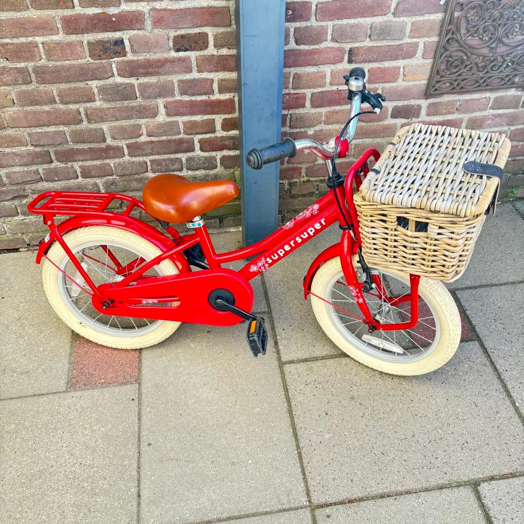 Meisjesfiets 16 inch, Ophalen, Zo goed als nieuw, 16 inch