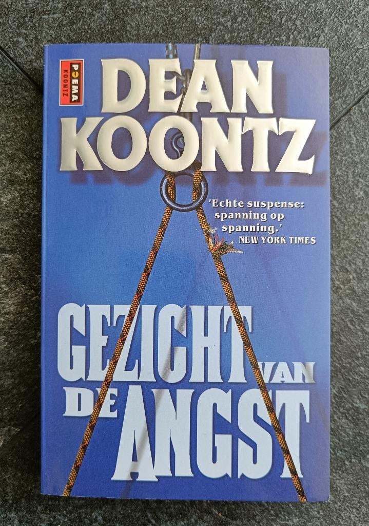 Gezicht van de angst (Dean Koontz), Boeken, Ophalen of Verzenden, Zo goed als nieuw, Dean Koontz