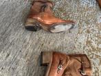 Leren laarzen Floris van Bommel mt 39, Hoge laarzen, Bruin, Verzenden, Zo goed als nieuw