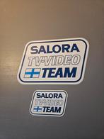 Salora TV Video Team stickers, Ophalen of Verzenden, Zo goed als nieuw