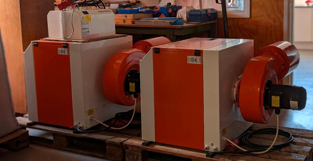 2x stof en / lasdampafzuiger Kemper, Ophalen, Gebruikt, Afzuiger