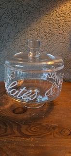 Riviera Maison Glazen Koek/Snoep Pot op Poot, Ophalen of Verzenden, Gebruikt, Rond, Glas
