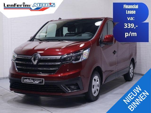 Renault Trafic 2.0 dCi 110 pk Dubbel Cabine L1 Airco, Cruise, Auto's, Bestelauto's, Bedrijf, Te koop, ABS, Airconditioning, Alarm