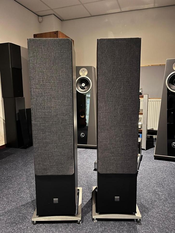 DALI Oberon 9 Vloerstaande Luidsprekers - Topmodel, Audio, Tv en Foto, Luidsprekers, Gebruikt, Front, Rear of Stereo speakers