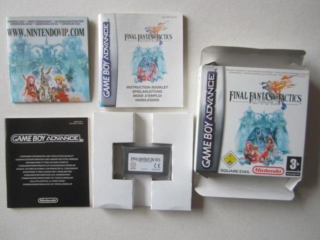 Final Fantasy Tactics Nintendo Gameboy Game Boy Advance, Spelcomputers en Games, Games | Nintendo Game Boy, Zo goed als nieuw