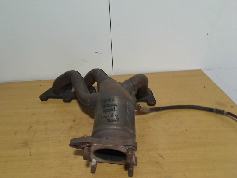 Katalysator Spruitstuk Seat Arosa (6H1) (2000-09/2004-06), Auto-onderdelen, Uitlaatsystemen, Seat, Gebruikt