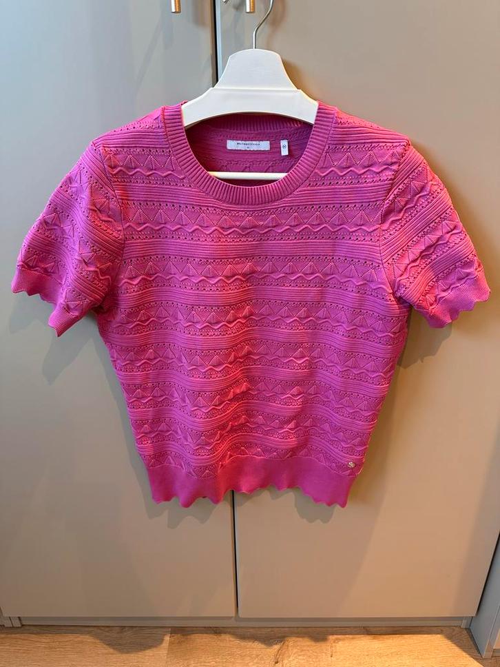 Melting Stockholm Roze Top Maat XL, Kleding | Dames, Tops, Zo goed als nieuw, Maat 38/40 (M), Roze, Korte mouw, Ophalen of Verzenden