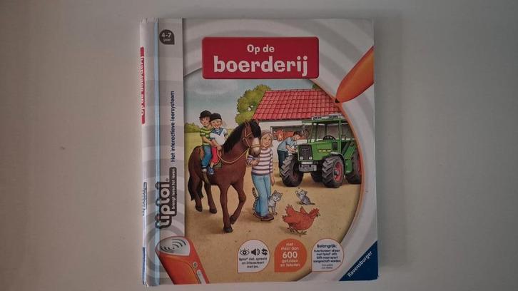 Tiptoi Op de Boerderij, Kinderen en Baby's, Speelgoed | Educatief en Creatief, Zo goed als nieuw, Ophalen of Verzenden
