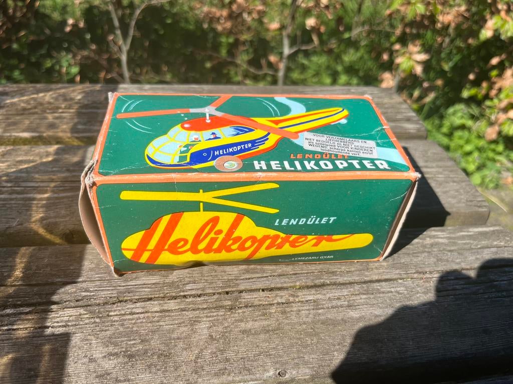 Blikken helikopter, Verzamelen, Blikken, Ophalen of Verzenden, Zo goed als nieuw, Overige
