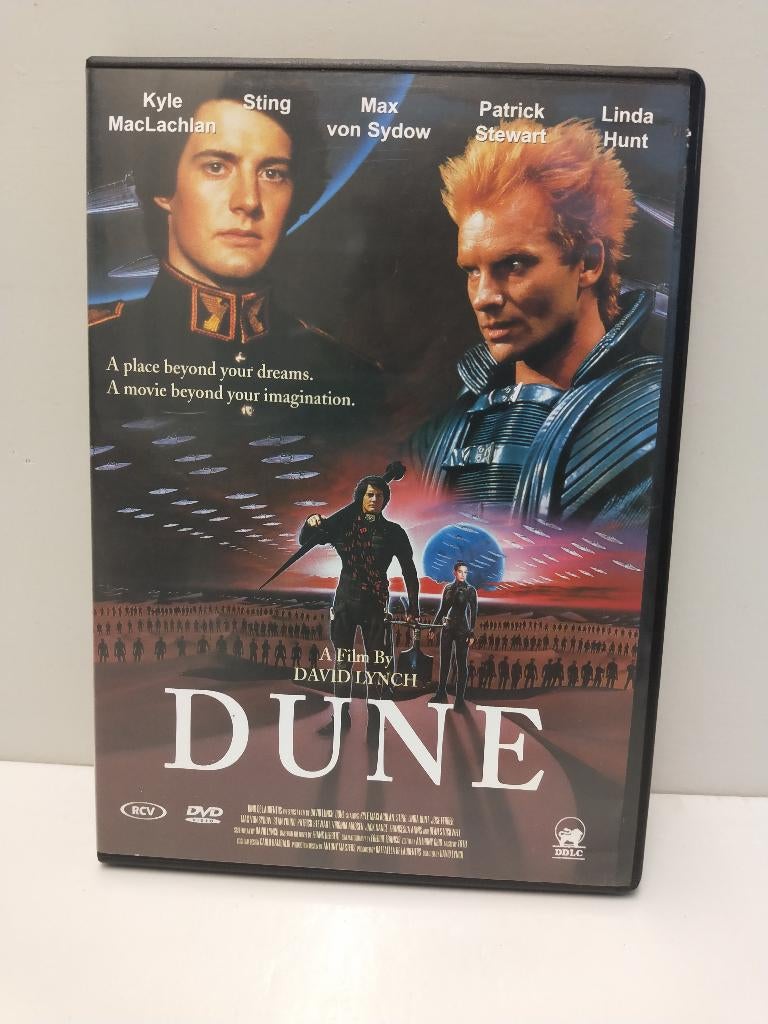 DVD Dune met o.a. Kyle MacLachlan, Sting en Patrick Stewart, Vanaf 12 jaar, Ophalen of Verzenden, Zo goed als nieuw, Science Fiction