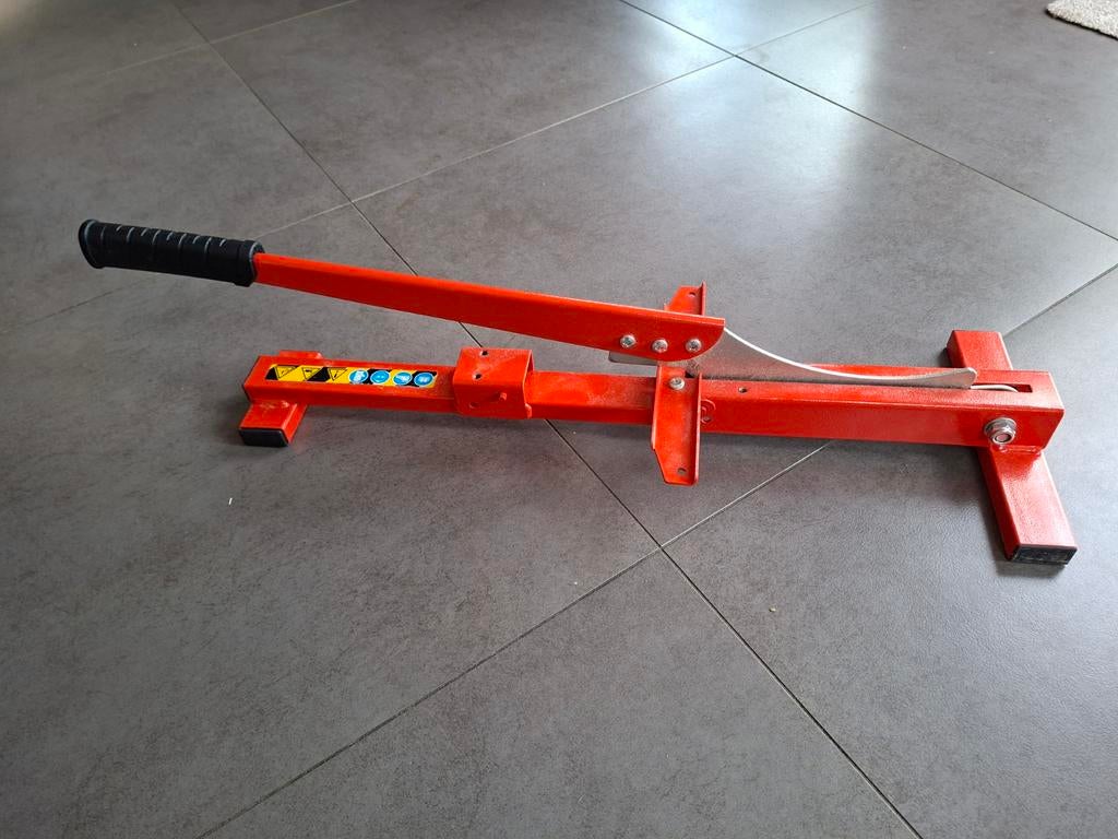 Laminaat en vinyl snijder, Ophalen of Verzenden, Zo goed als nieuw