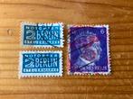 Hitler + 2 toeslagenzegels Berlijn samen 1 euro, Ophalen of Verzenden, Overige periodes