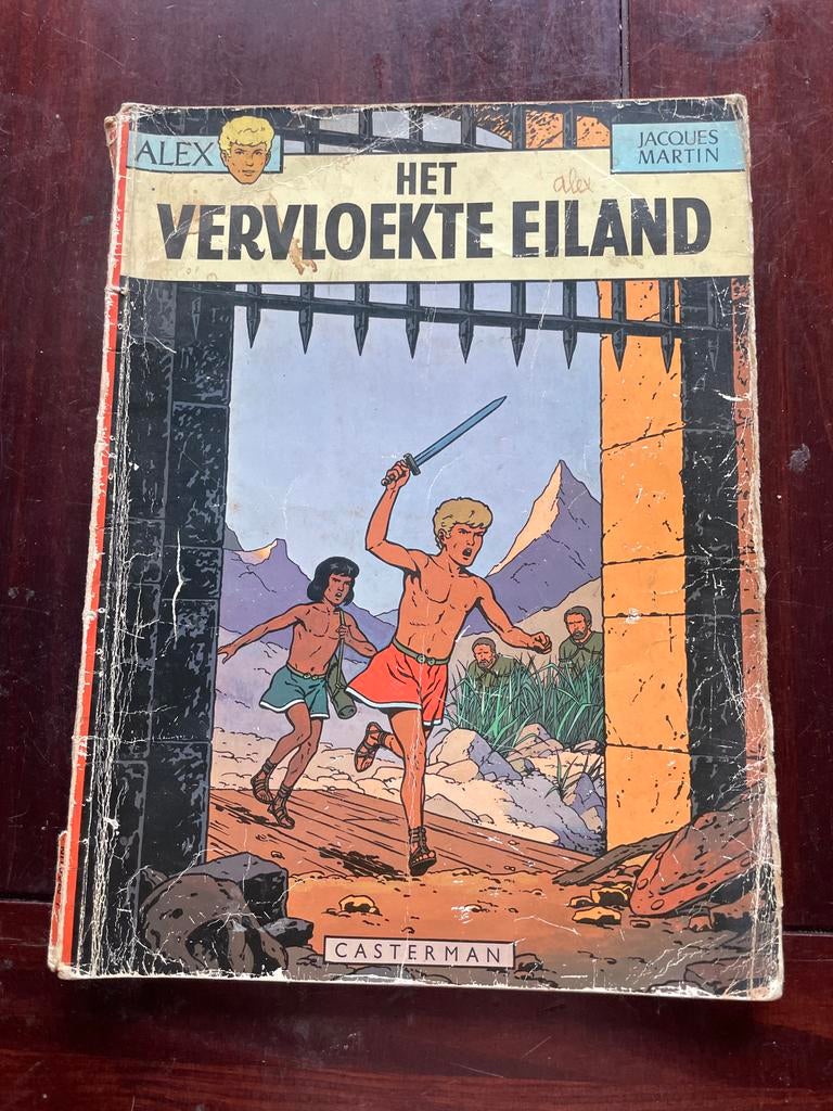 Alex - Het Vervloekte Eiland (Jacques Martin), Boeken, Stripboeken, Eén stripboek, Ophalen, Gelezen