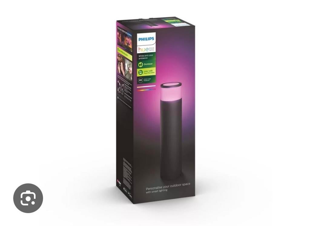 Philips Hue Calla sokkellamp - white color and ambiance, Ophalen, Nieuw, Minder dan 30 watt, Led-lamp