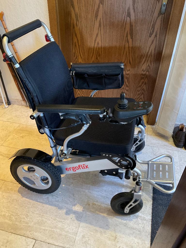 Elektrische rolstoel, Diversen, Ophalen, Inklapbaar, Gebruikt, Elektrische rolstoel