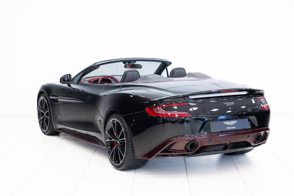 Aston Martin Vanquish Volante | 8-Speed | Q-Special | Red Ca, Automaat, Euro 5, 4 stoelen, Zwart