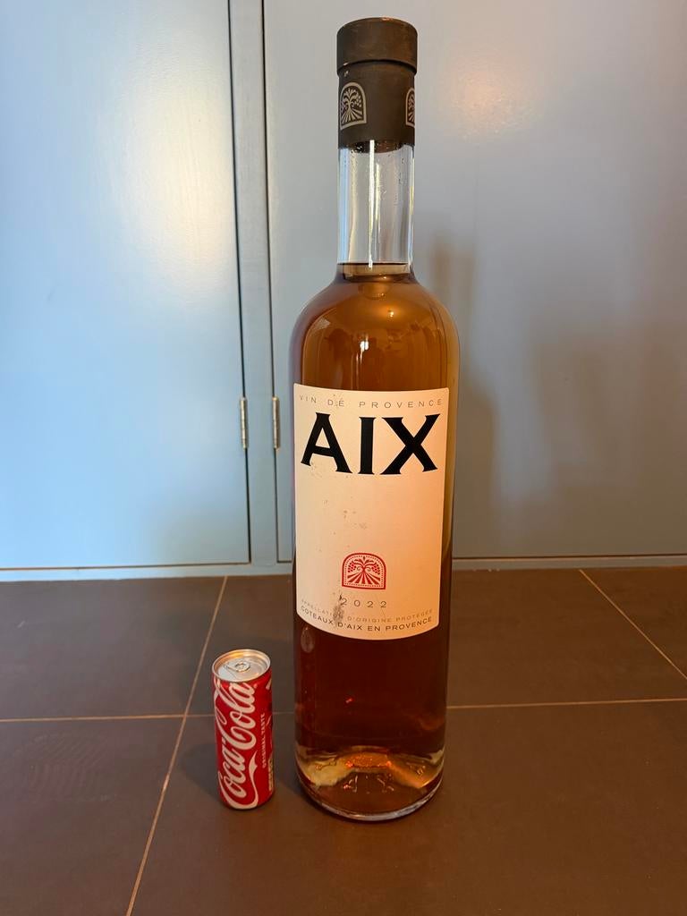 AIX Rosé 2022 6 Liter - Exclusieve Magnum Fles, Verzamelen, Wijnen, Nieuw, Roséwijn, Frankrijk, Ophalen of Verzenden