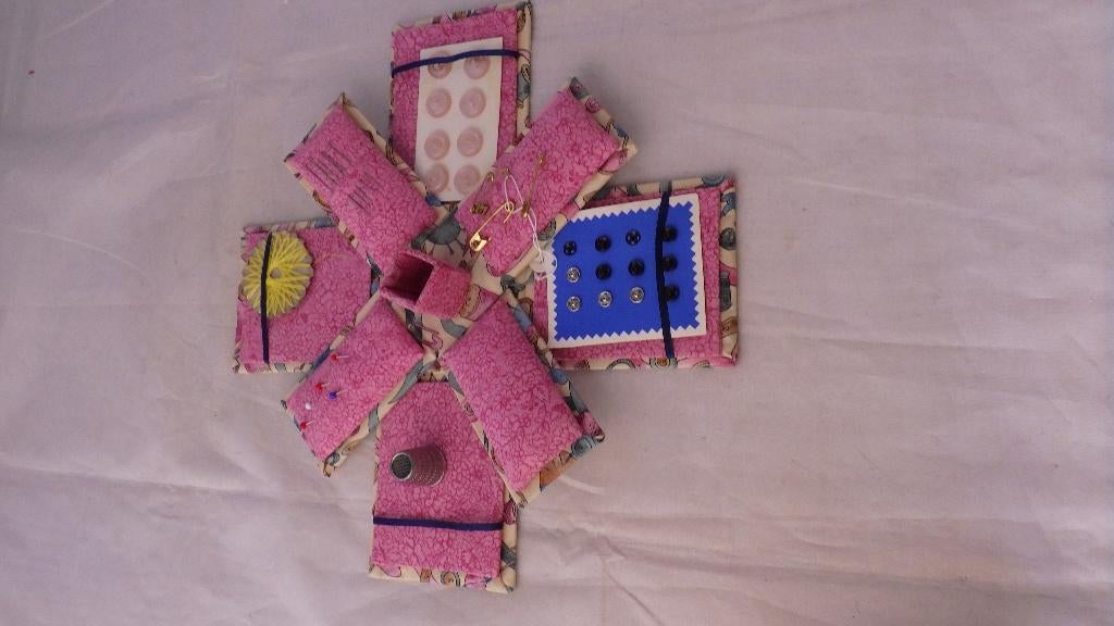 mooi retro naaigarnituur, Verzamelen, Ophalen of Verzenden, Overige typen