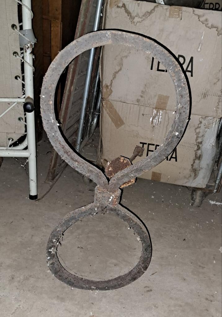 Muuranker oude gietijzeren Muuranker decoratie, Ophalen