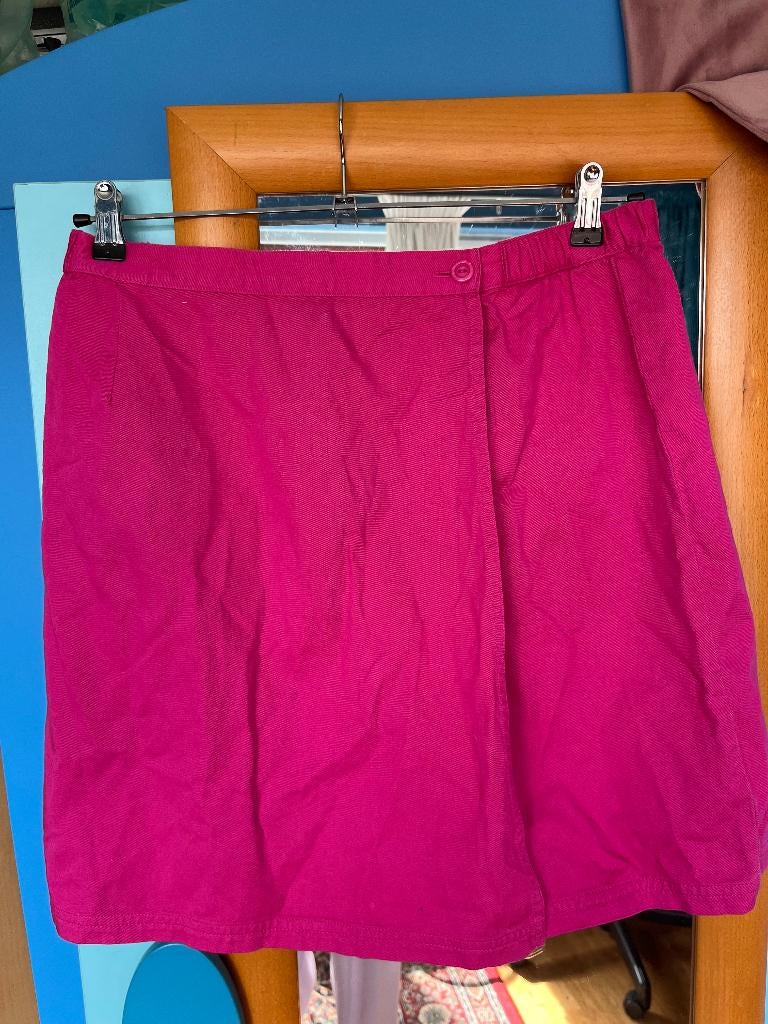 vlot roze broekrokje M&S 40/42 zgan, Maat 38/40 (M), Kort, Verzenden, Zo goed als nieuw