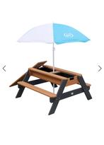 NIEUW AXI Zand & Water Picknicktafel Antraciet/bruin, Ophalen, Nieuw