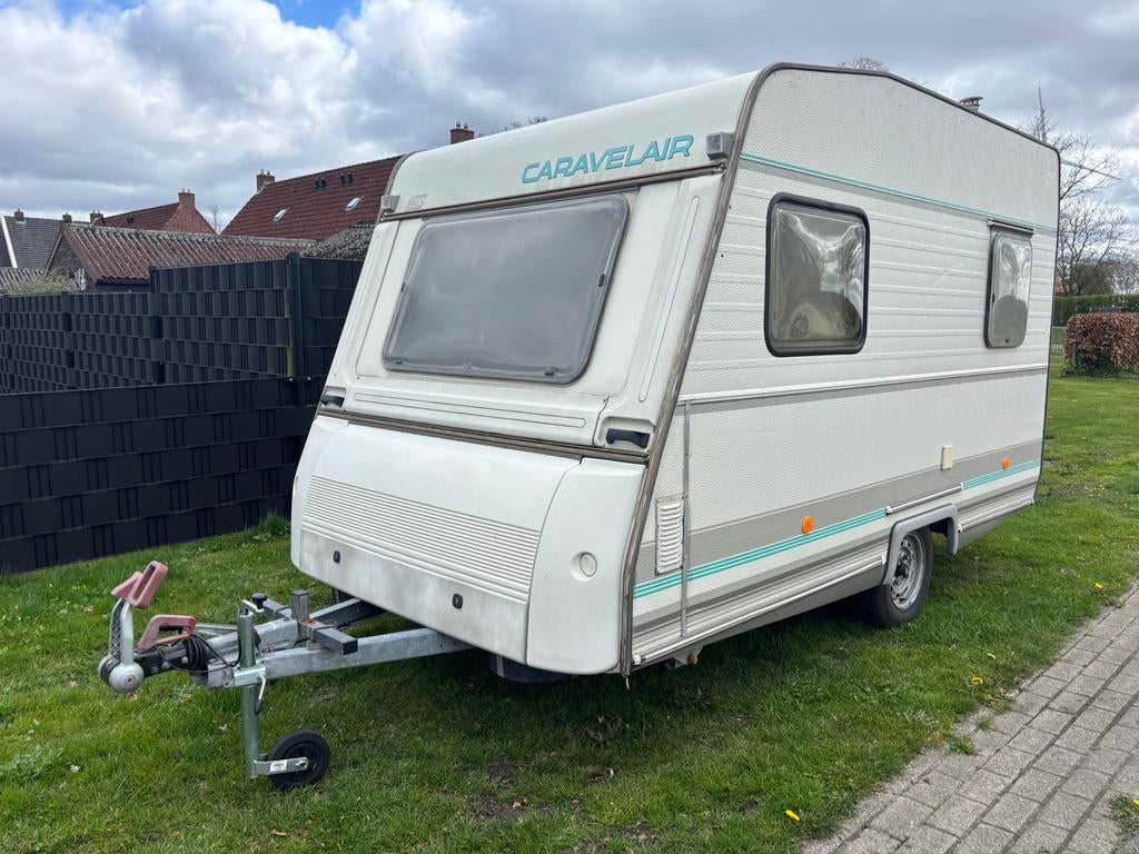 Caravan Caravelair 360 + voortent + luifel, Treinzit, Particulier, Caravelair, Luifel